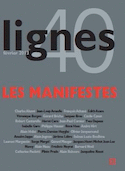 Revue Lignes, no 40